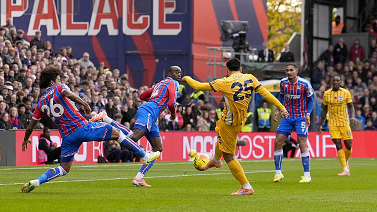 Catatan Statistik Jelang Brighton vs Crystal Palace di Premier League