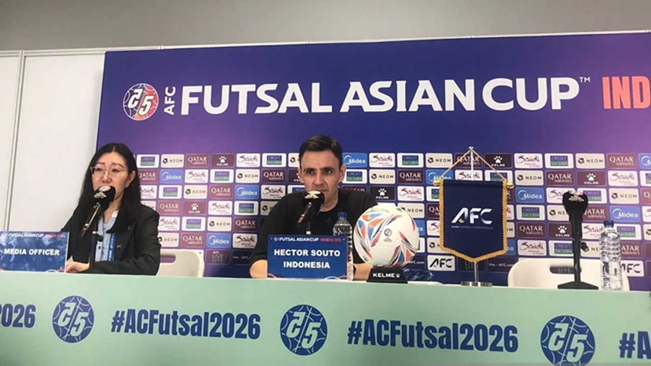 Hector Souto Tegaskan Timnas Futsal Indonesia Tak Gentar Lawan Jepang