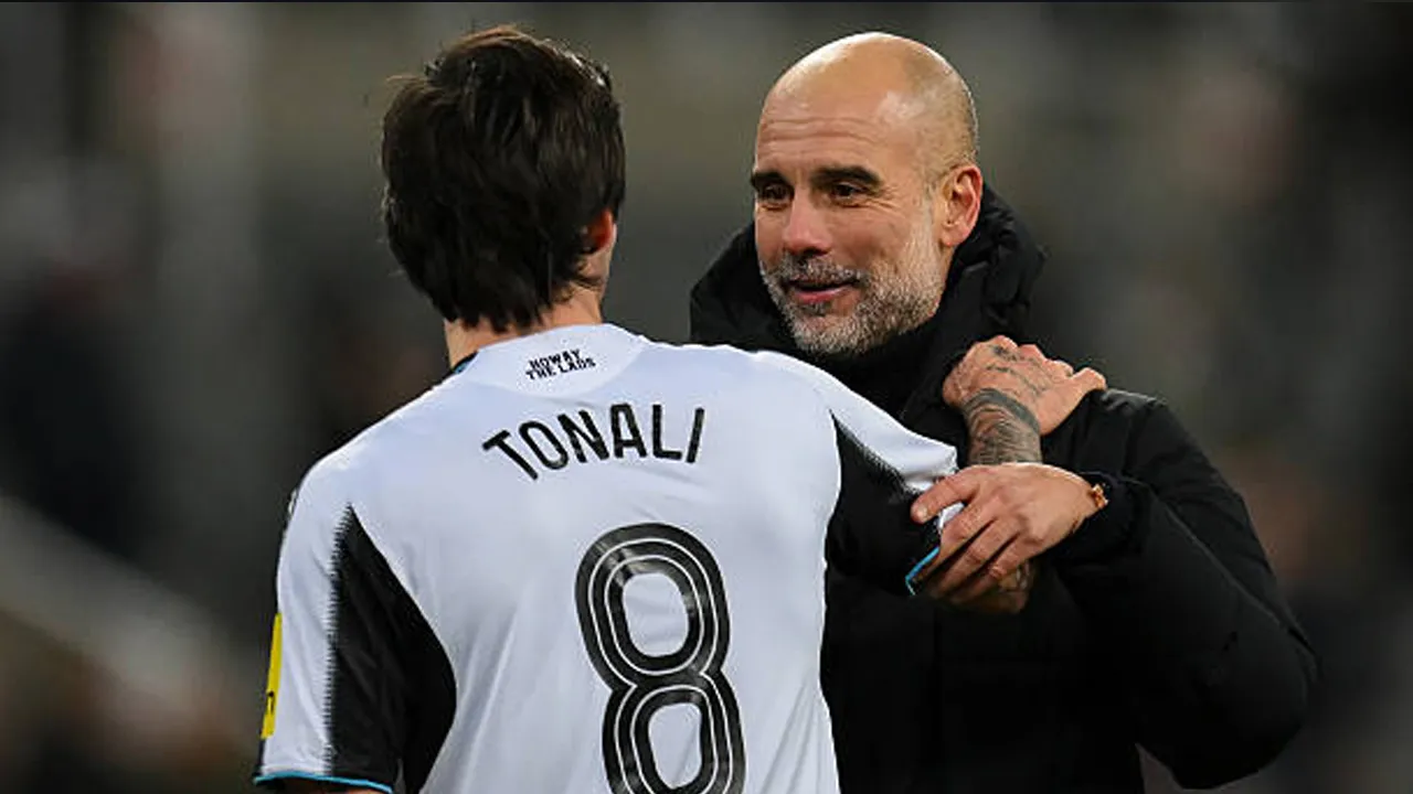 Pep Guardiola Buka Suara Soal Obrolannya dengan Sandro Tonali