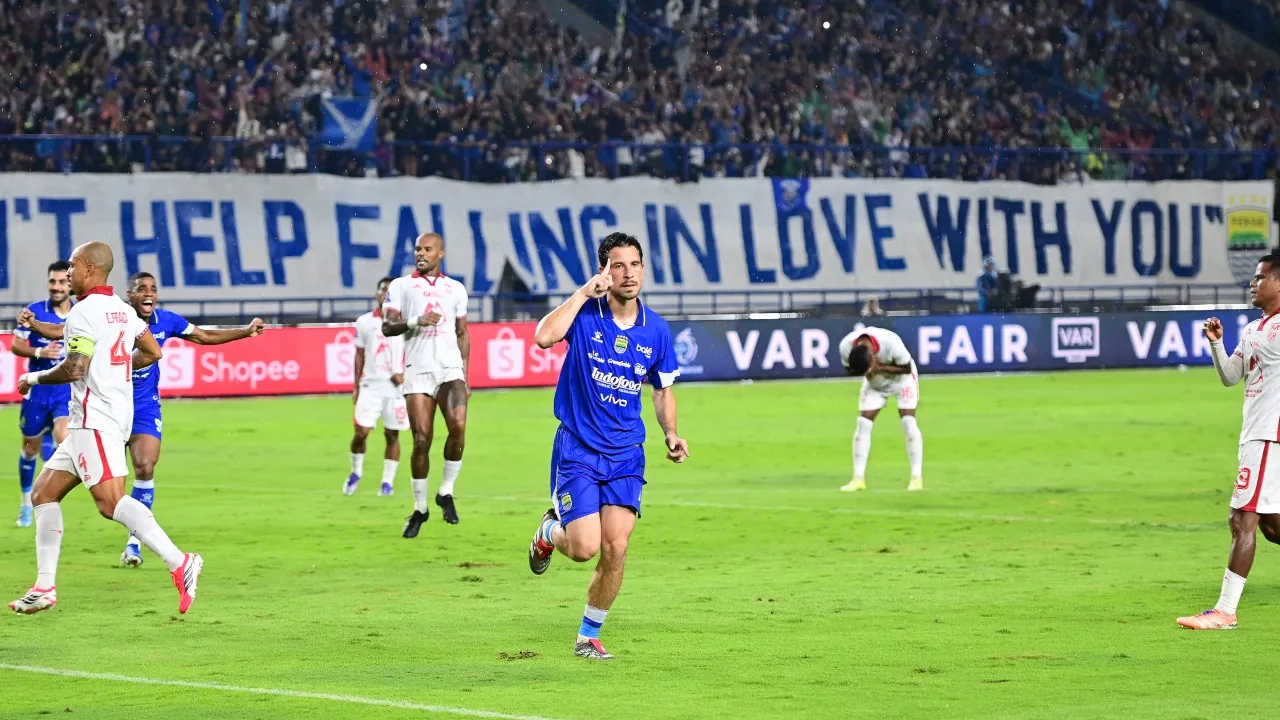 Persib sukses mengalahkan Malut United 2-0