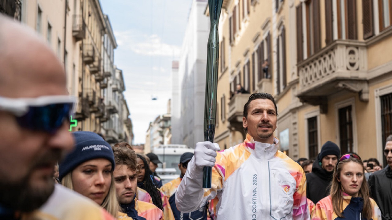 Bawa Obor Olimpiade Milano, Zlatan Ibrahimovic: Saya Sangat Bangga