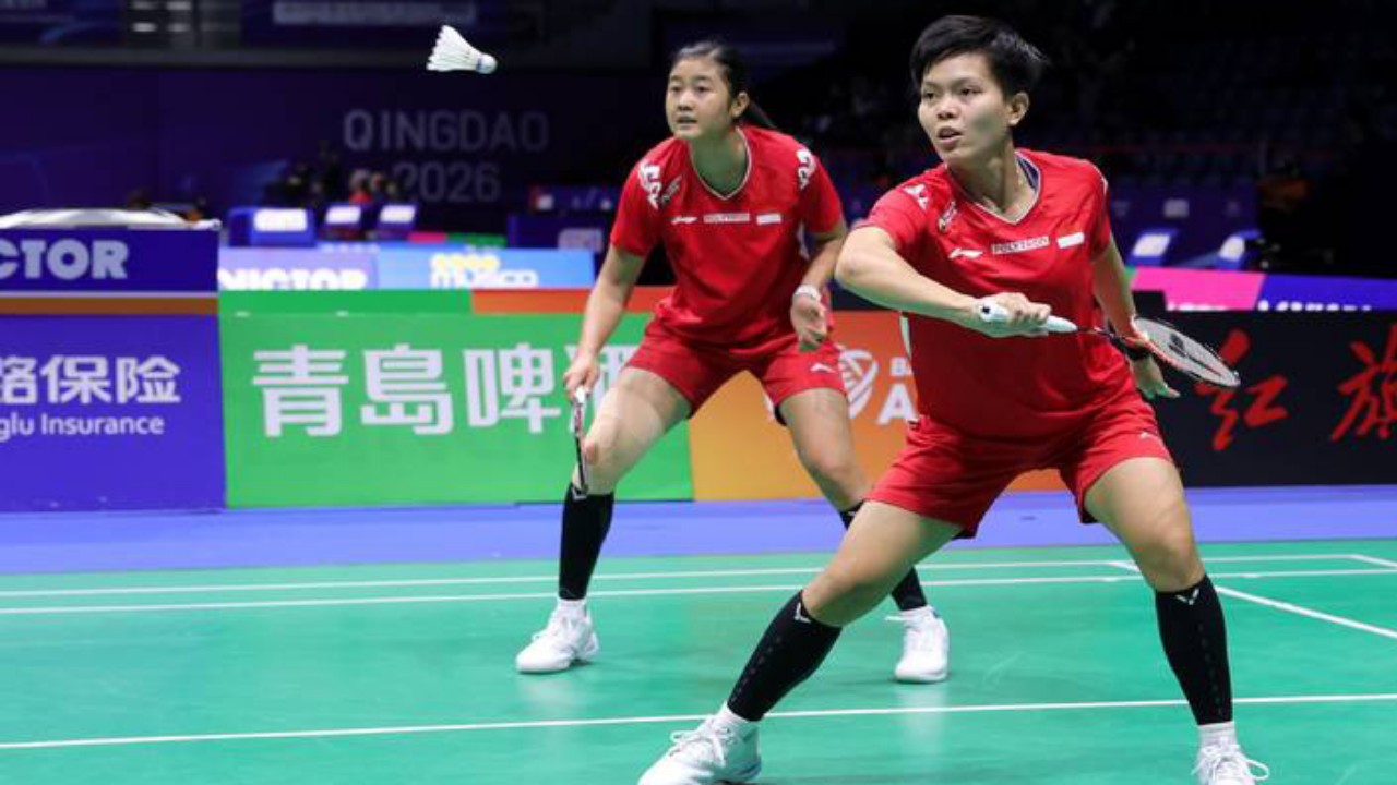 Kejuaraan Beregu Asia 2026: Amalia/Fadia Lega Sumbang Poin Lawan Thailand