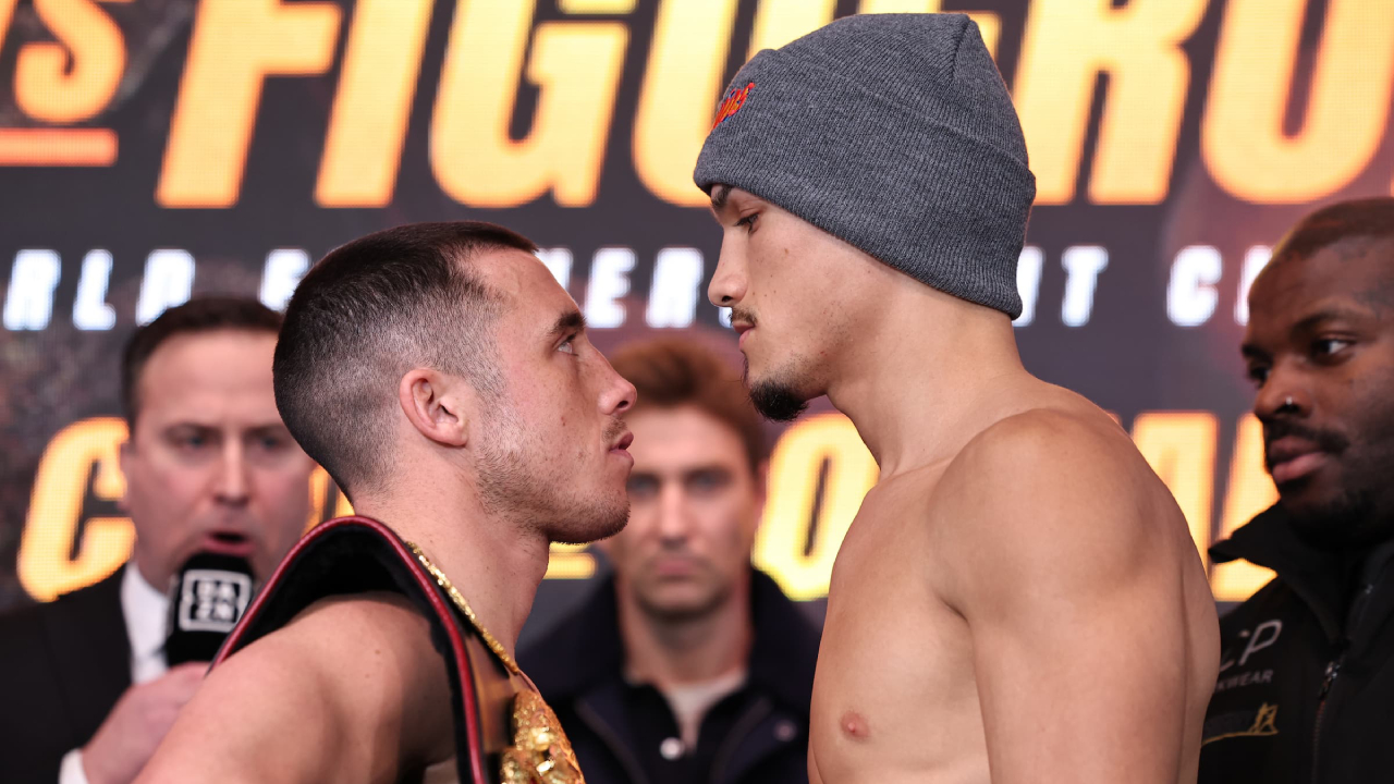 Nick Ball (kiri) dan Brandon Figueroa. (Foto: Fight TV)