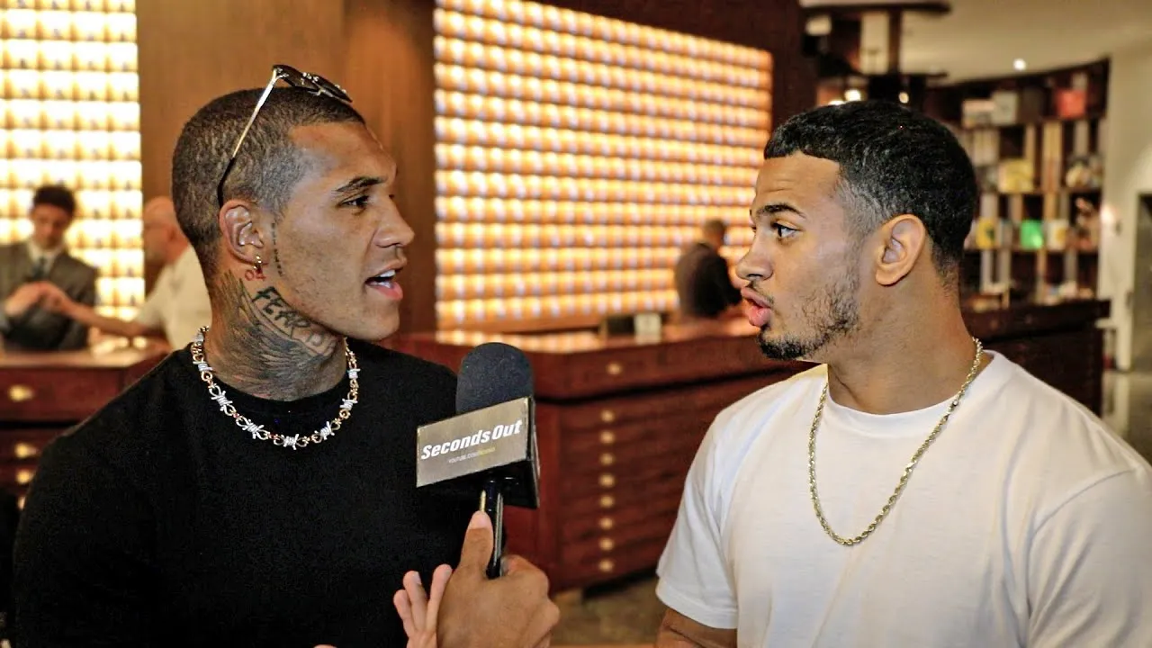 Conor Benn (kiri) dan Rolly Romero. (Foto: Fight TV)