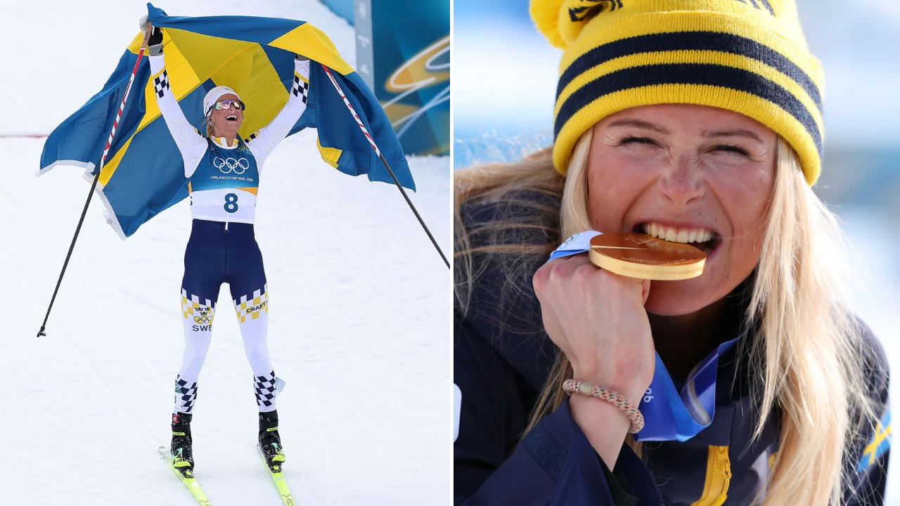 Frida Karlsson Rebut Medali Emas Skiathlon Olimpiade Musim Dingin 2026