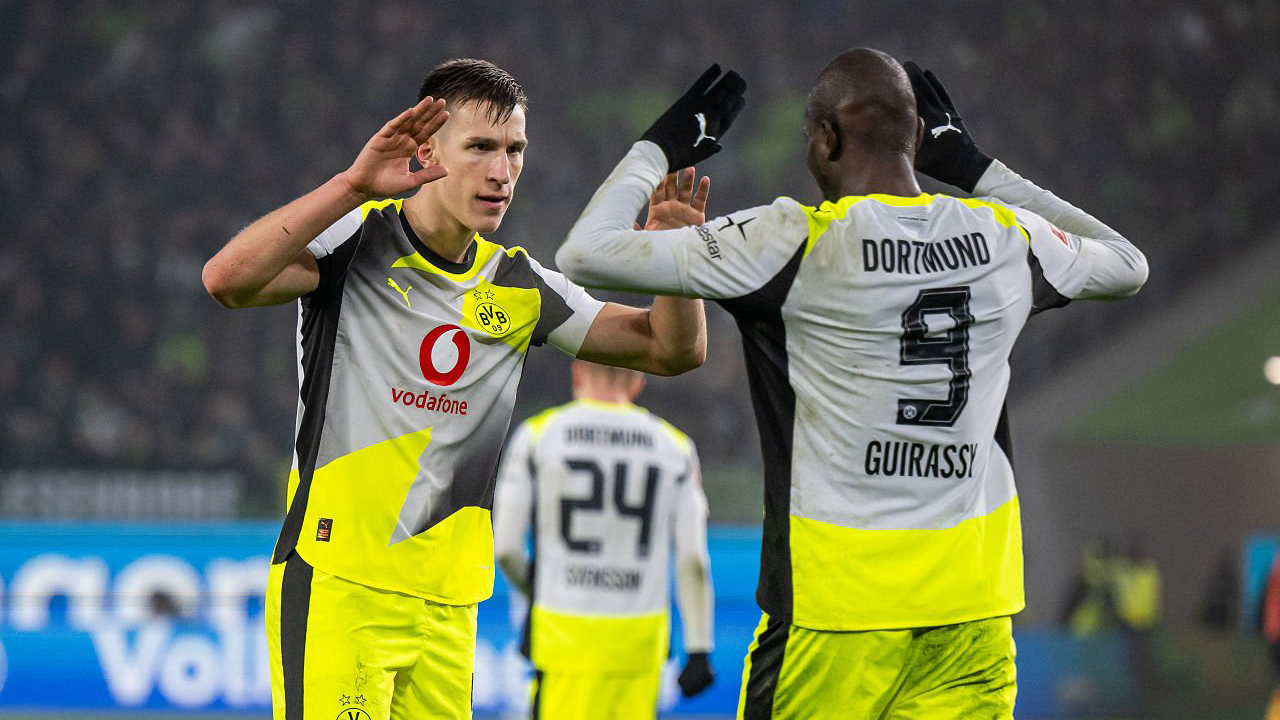Guirassy Jadi Penentu di Akhir Laga, Borussia Dortmund Taklukkan Wolfsburg