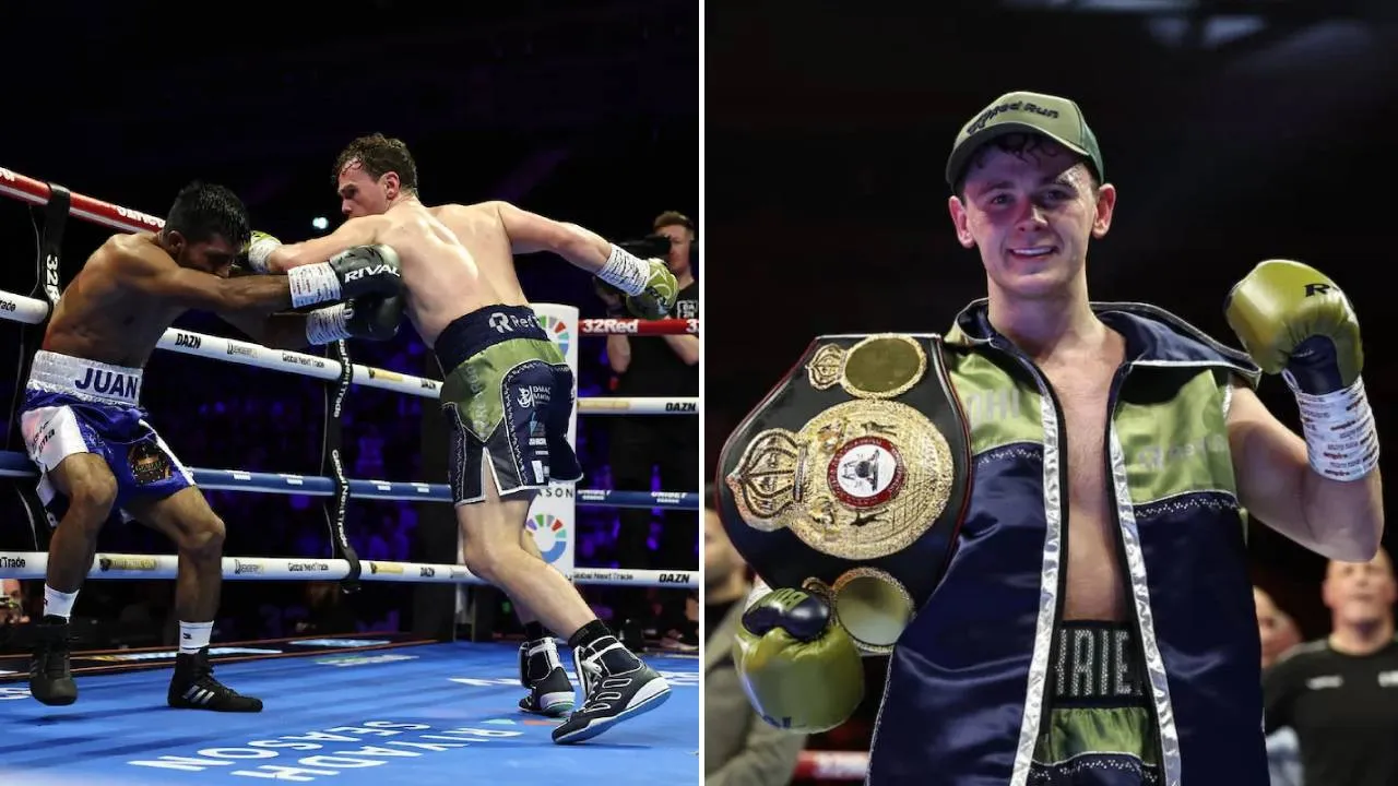 Jack Turner (kanan) hanya perlu tiga ronde untuk menghentikan Juan Carlos Martinez Urbina. (Foto: Fight TV)