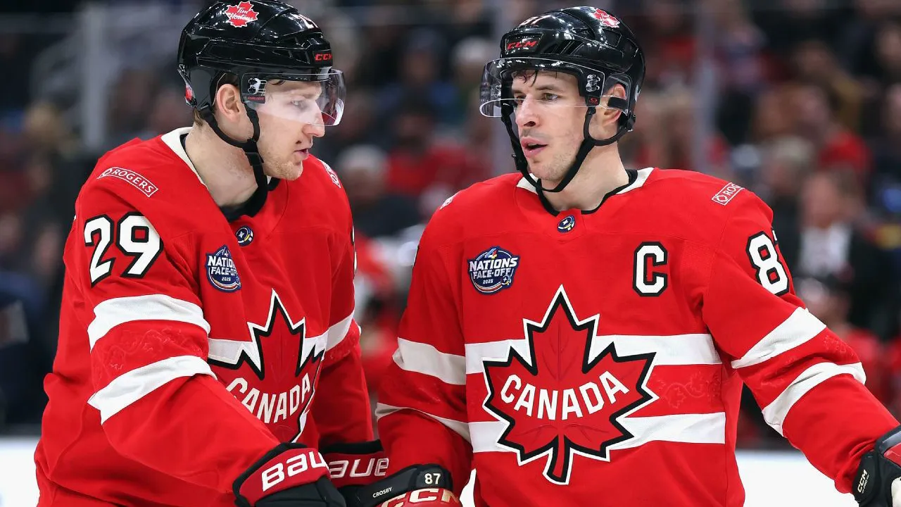 Tim Kanada datang sebagai favorit untuk merebut medali emas hoki es putra, yang akan menjadi gelar pertama mereka sejak 2014. (Foto: AP)