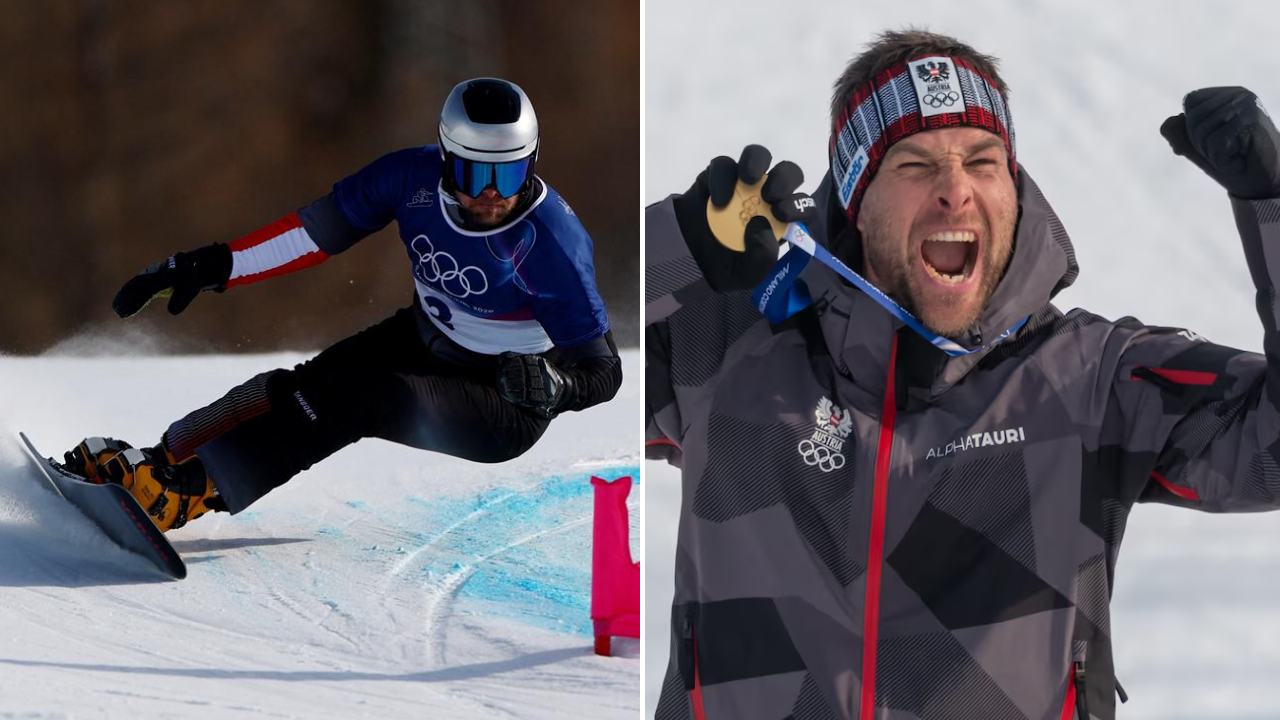 Benjamin Karl Sukses Pertahankan Emas di Nomor Parallel Giant Slalom Putra