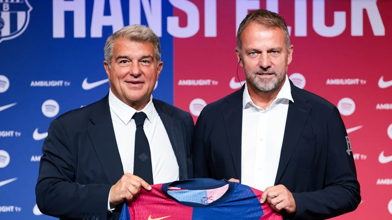Joan Laporta Beberkan Alasan Memilih Hansi Flick