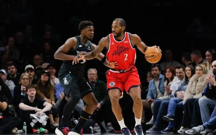 Kawhi Leonard Sumbang 41 Poin, Clippers Tundukkan Wolves - sumber: (mainbasket)