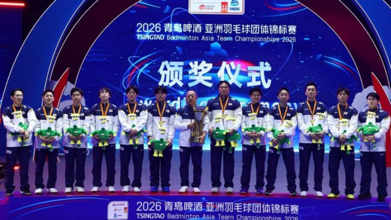 Kejuaraan Beregu Asia 2026: Korea dan Jepang Bersuka Cita di Kandang China