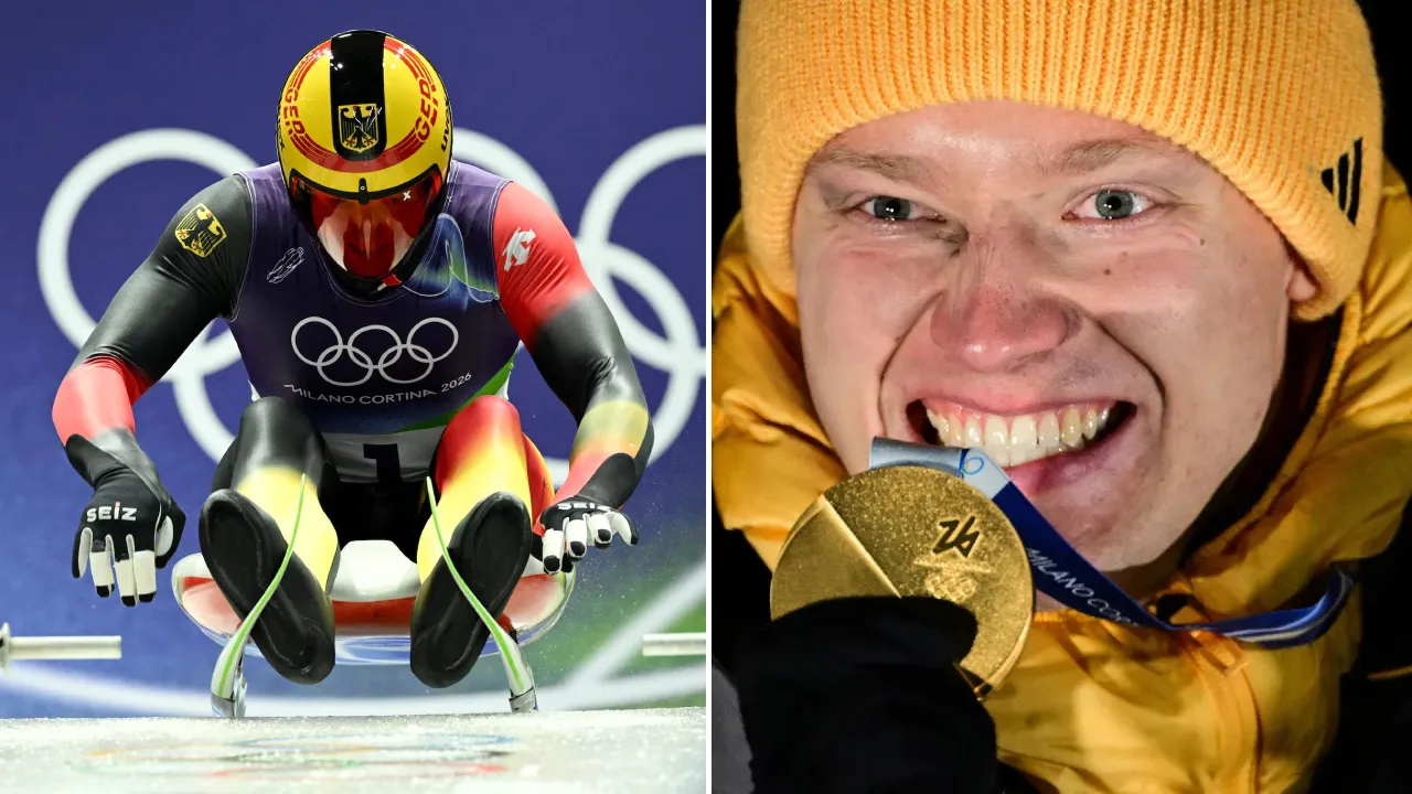 Max Langenhan memastikan gelar Olimpiade dengan catatan waktu total 3 menit 31,191 detik. (Foto: AP)