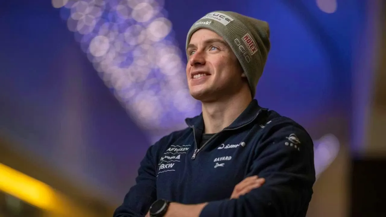 Janik Riebli akan menjalani debut Olimpiadenya pada nomor sprint ski lintas alam di Tesero, Italia. (Foto: AP)