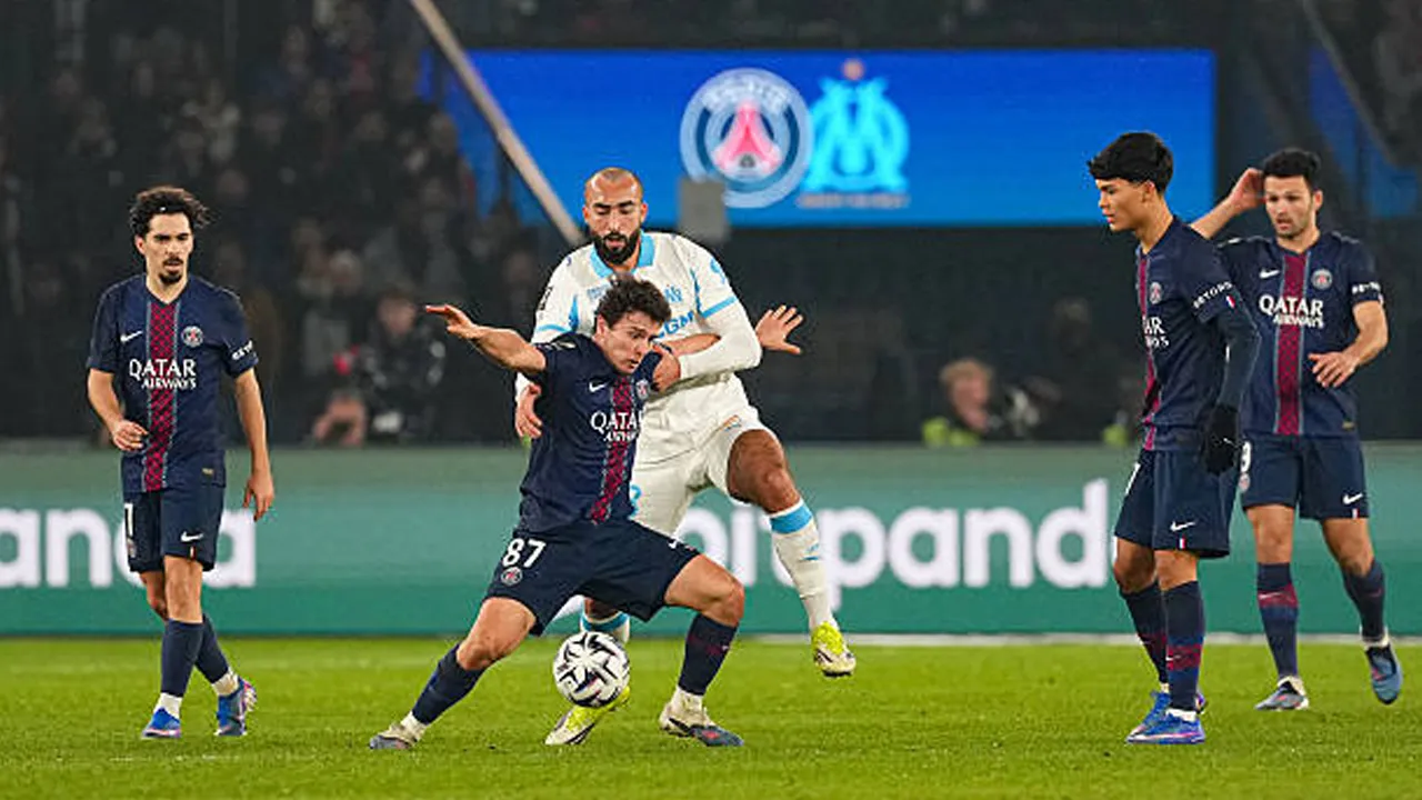 PSG 5-0 Marseille, Fakta Menarik Usai Pertandingan Ligue 1 Prancis