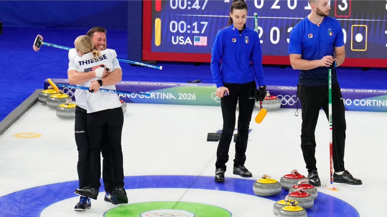 AS dan Swedia Melaju ke Final Curling Ganda Campuran Olimpiade 2026
