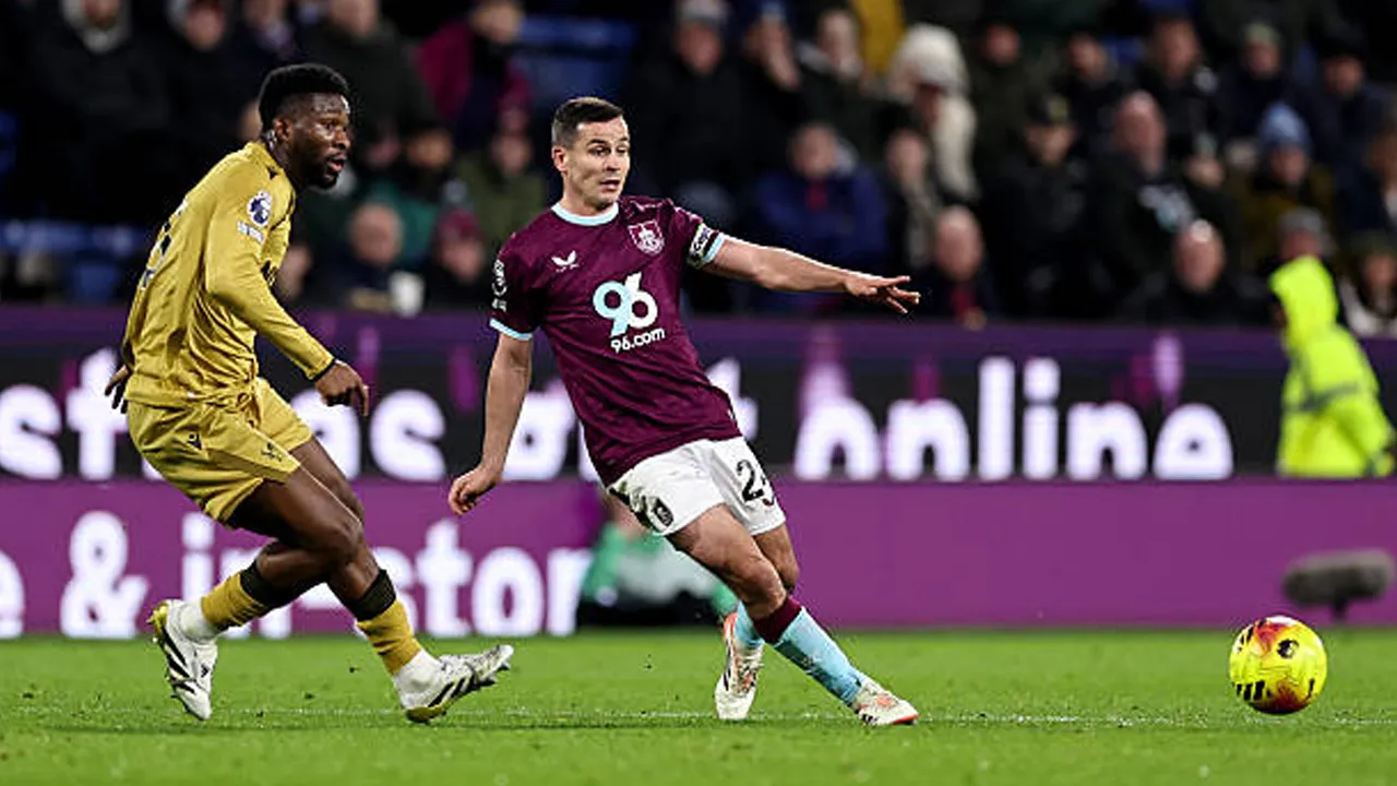 Crystal Palace vs Burnley, 5 Fakta Menarik Jelang Laga Premier League