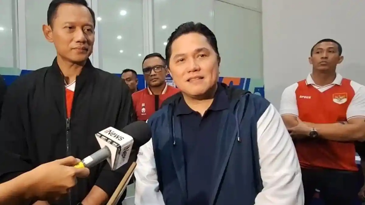 Erick Thohir menghadiri pertandingan final Piala Asia Futsal 2026