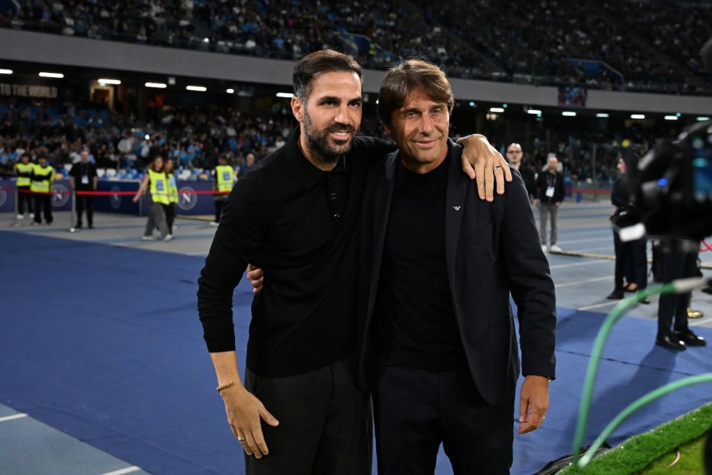 Perjumpaan Conte dan Fabregas di Laga Puncak Coppa Italia