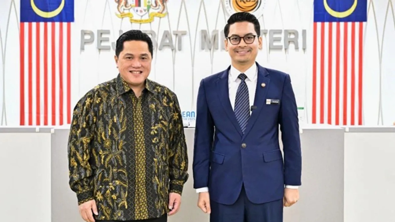 Erick Thohir Menemui Menpora Malaysia Bahas Prestasi Olahraga Kedua Negara