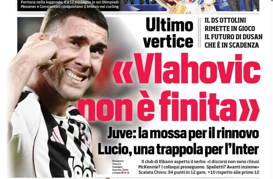 Napoli Terpuruk Lagi, Vlahovic Tetap Berjuang di Juventus