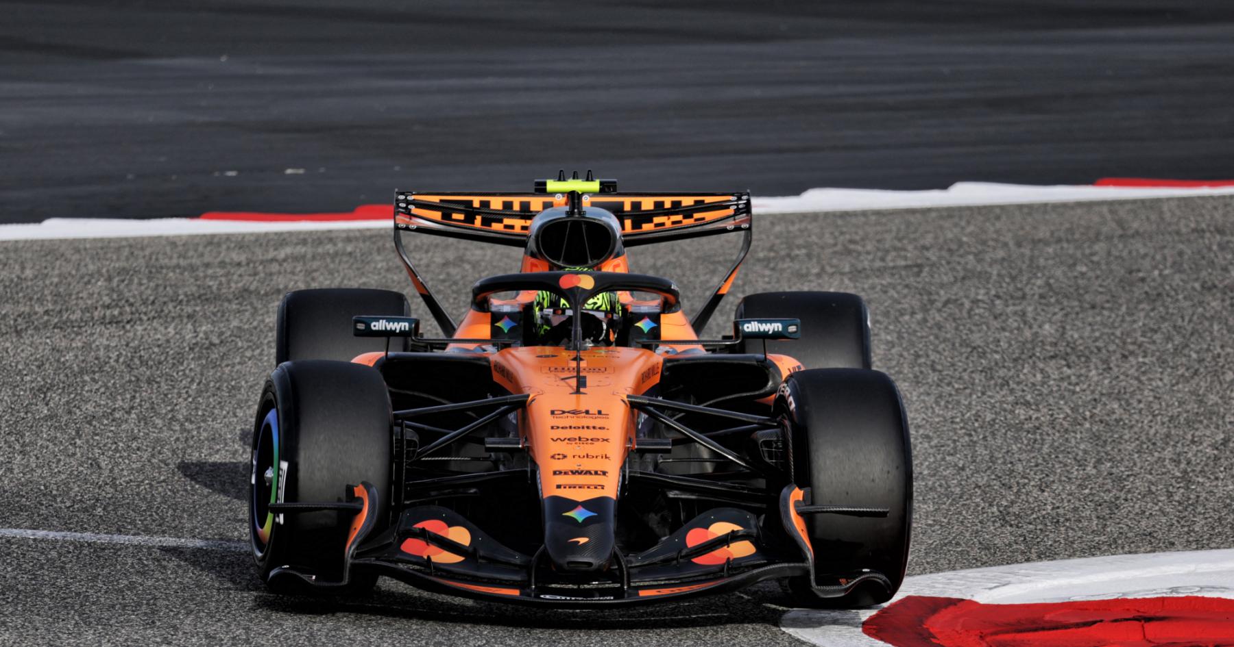 Norris Tercepat di Tes Pramusim F1 Bahrain Hari Pertama