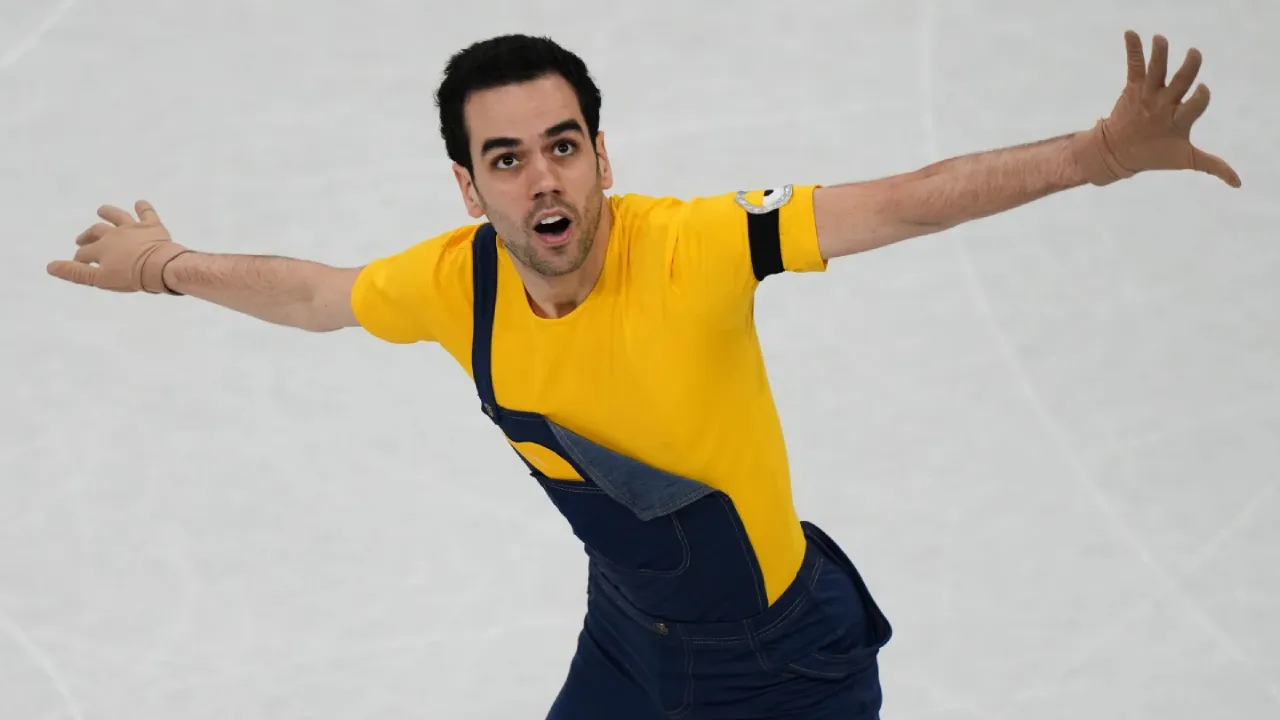 Tomas-Llorenc Guarino Sabate mengaku penampilannya di Olimpiade terasa “luar biasa”, meski sempat gugup dan melakukan kesalahan di awal program. (Foto: AP)