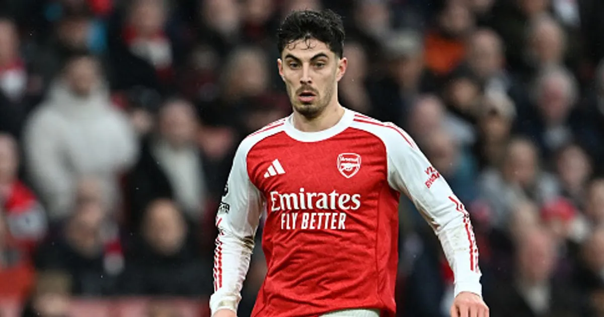 Cedera Kai Havertz dan Laga Arsenal yang Akan Dilewatkan - sumber: (footballlondon)