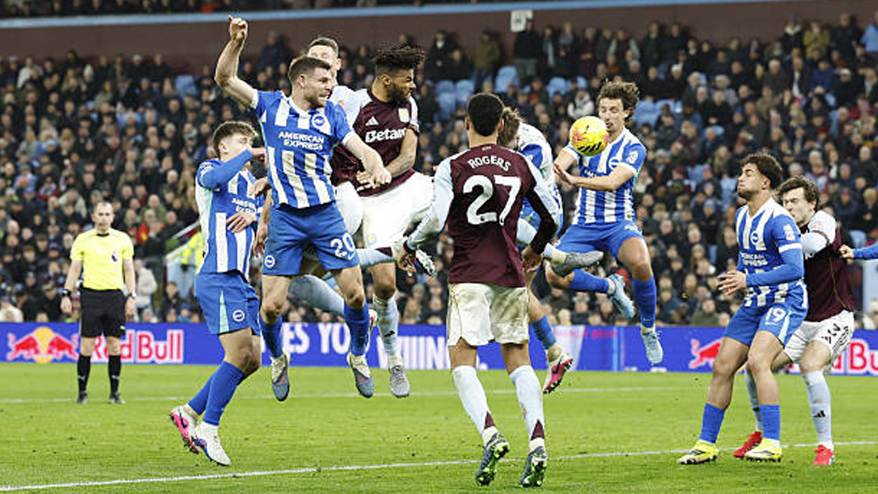 Hasil Pertandingan Premier League: Aston Villa 1-0 Brighton
