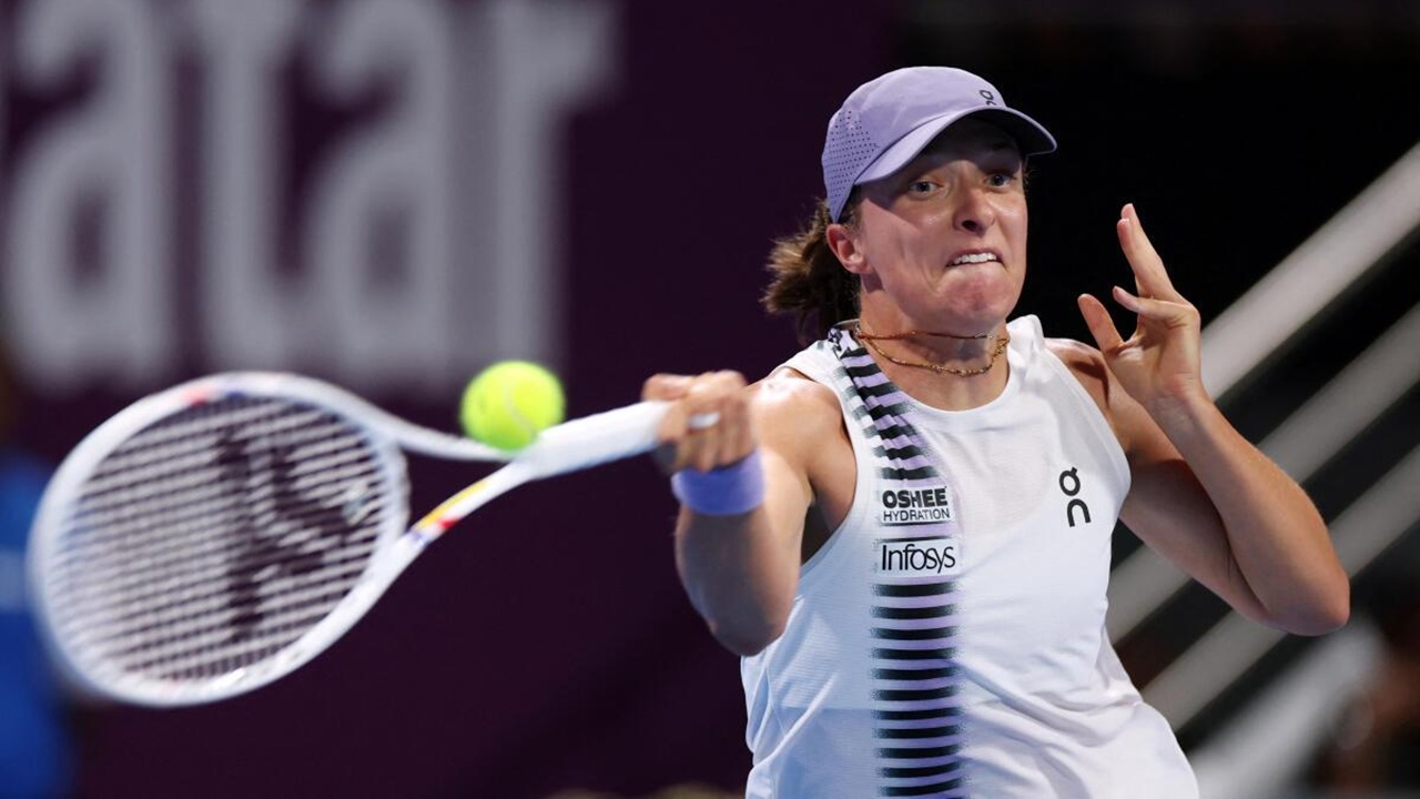 Iga Swiatek Selamat Dari Serangan Daria Kasatkina Di Doha