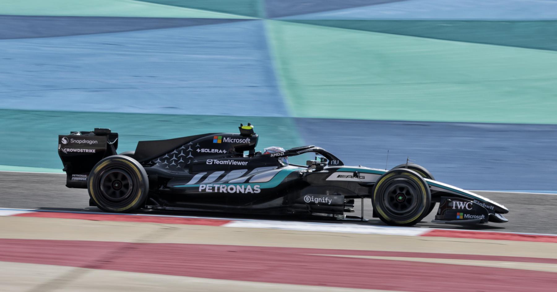 Mercedes Ganti Total Unit Daya di Tes F1 Bahrain