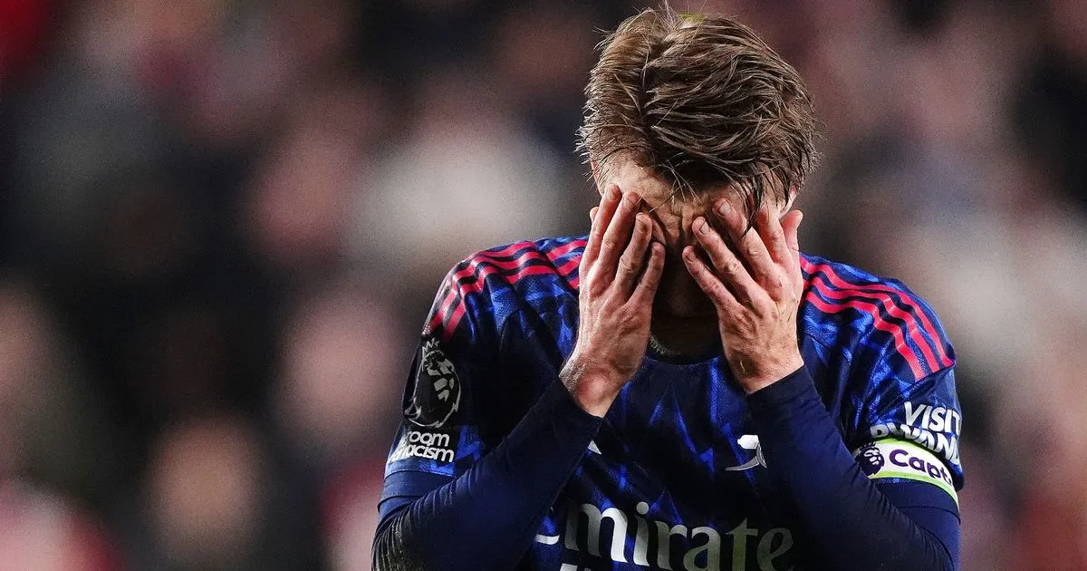 Arsenal Cemas Cedera Baru Odegaard Usai Hasil Imbang Brentford - sumber: (footballlondon)