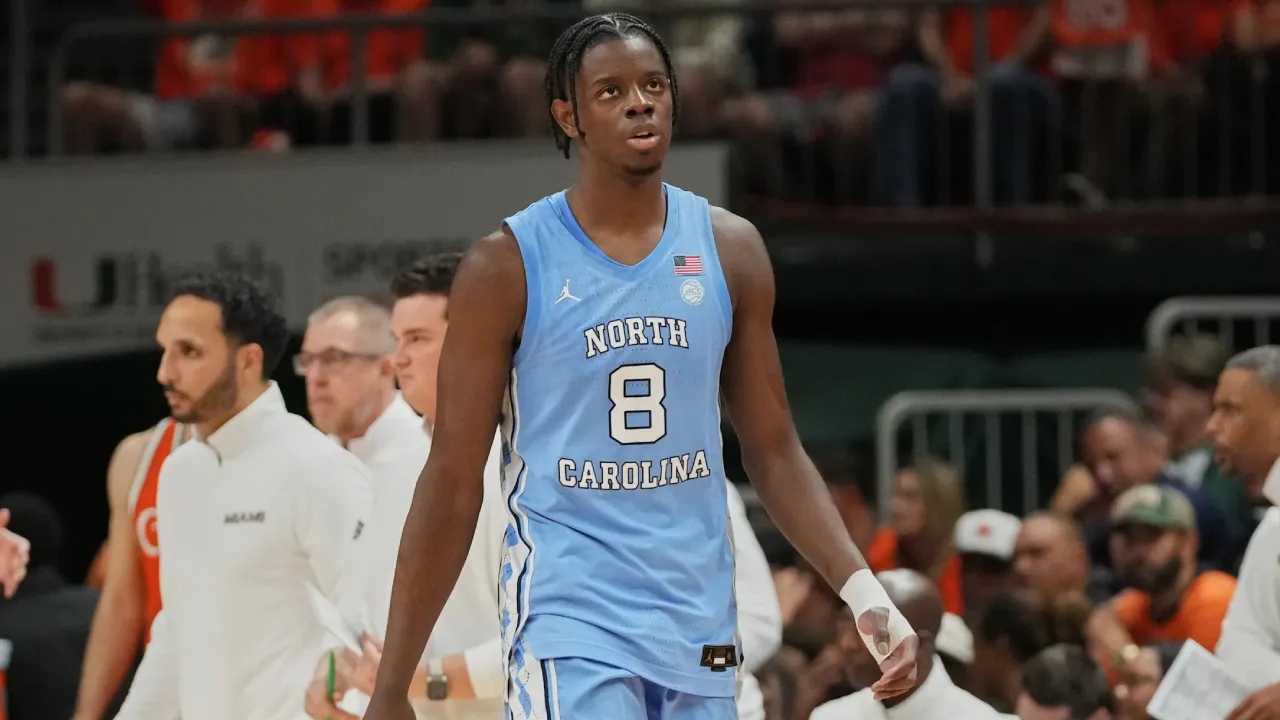 Caleb Wilson memimpin tim dalam berbagai kategori statistik, termasuk rata-rata 19,8 poin, 9,4 rebound, 1,5 steal, dan 1,4 blok per pertandingan. (Foto: AP)