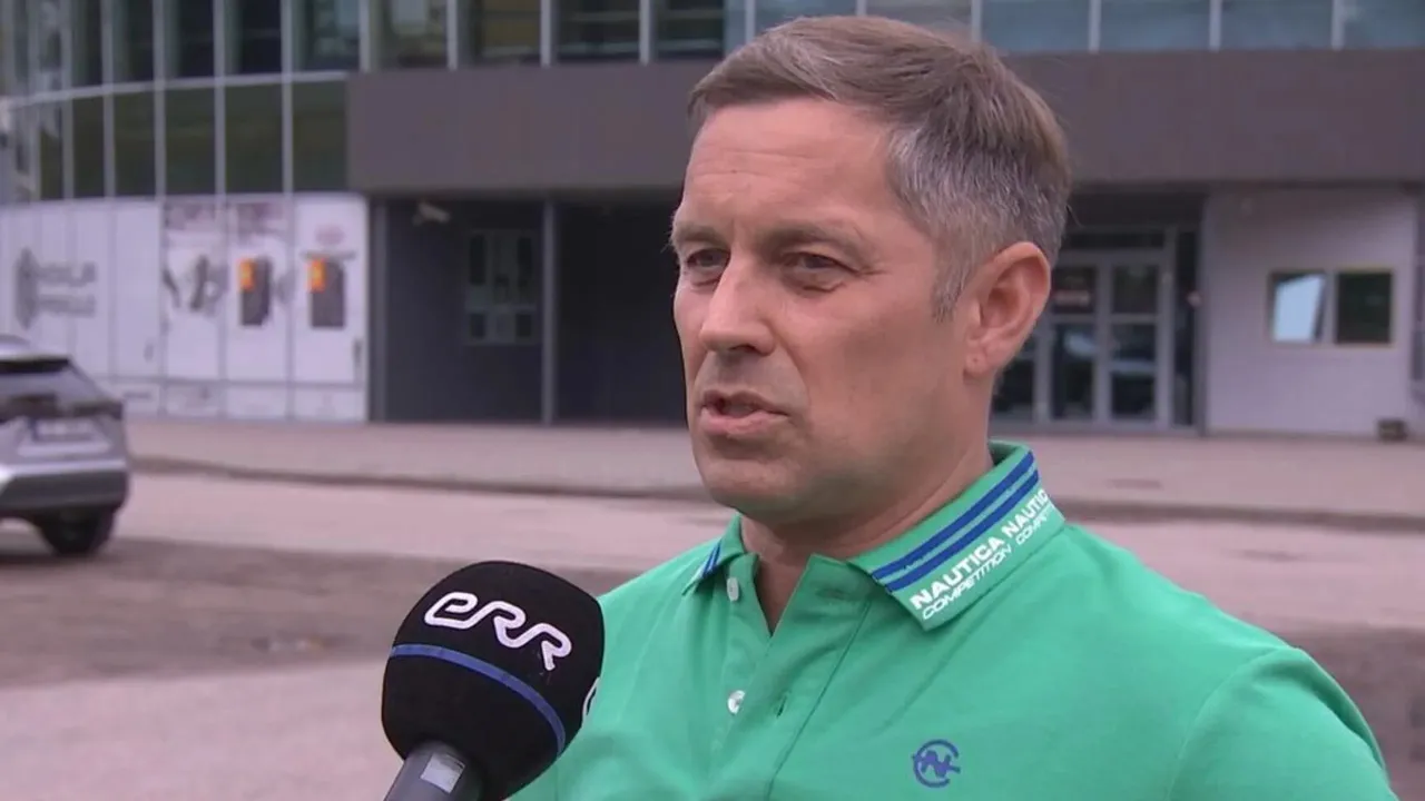 Raimo Reinsalu sebelumnya dijadwalkan mendampingi atlet Lithuania Meda Variakojytė pada nomor tunggal putri yang akan dimulai pekan depan. (Foto: AP)