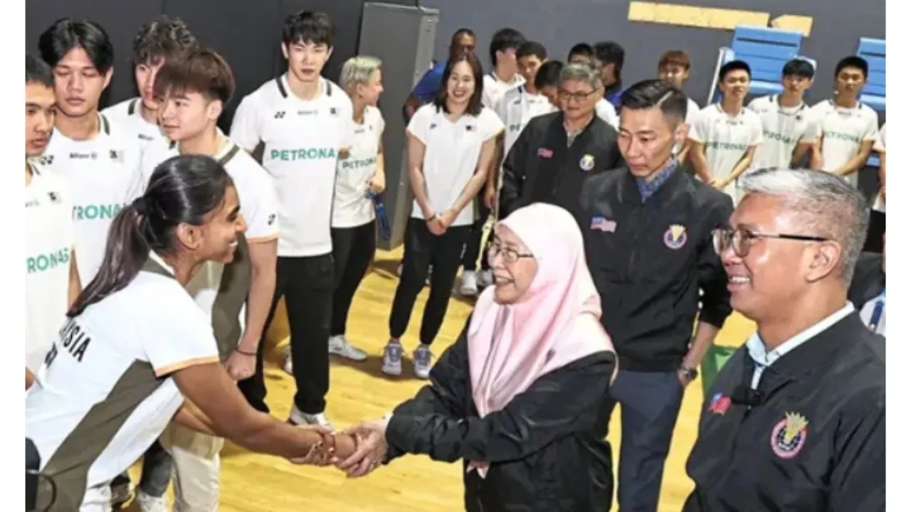 Presiden BAM Motivasi Para Pemainnya Sebelum Terjun di Piala Thomas & Uber