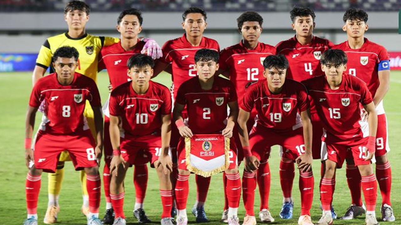 Timnas Indonesia U-17 Masuk Grup Neraka di Piala Asia U-17 2026