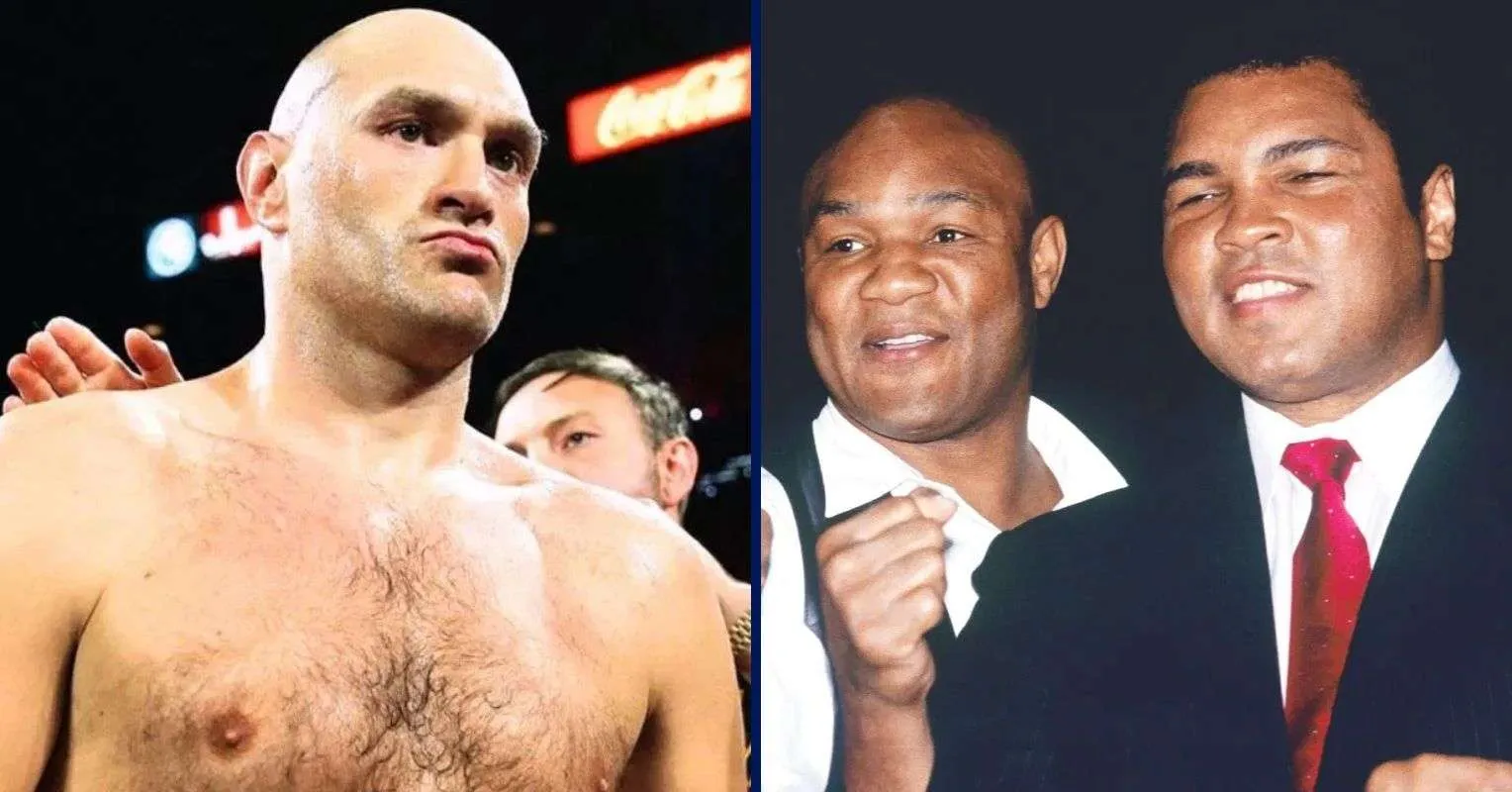 Frank Warren Ditanya Peluang Fury Kalahkan Ali & Foreman - sumber: (secondsout)