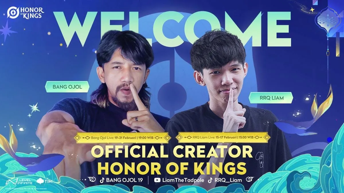 Honor of Kings Umumkan Liam & Bang Ojol 19 untuk 2026 - sumber: (ggwp)