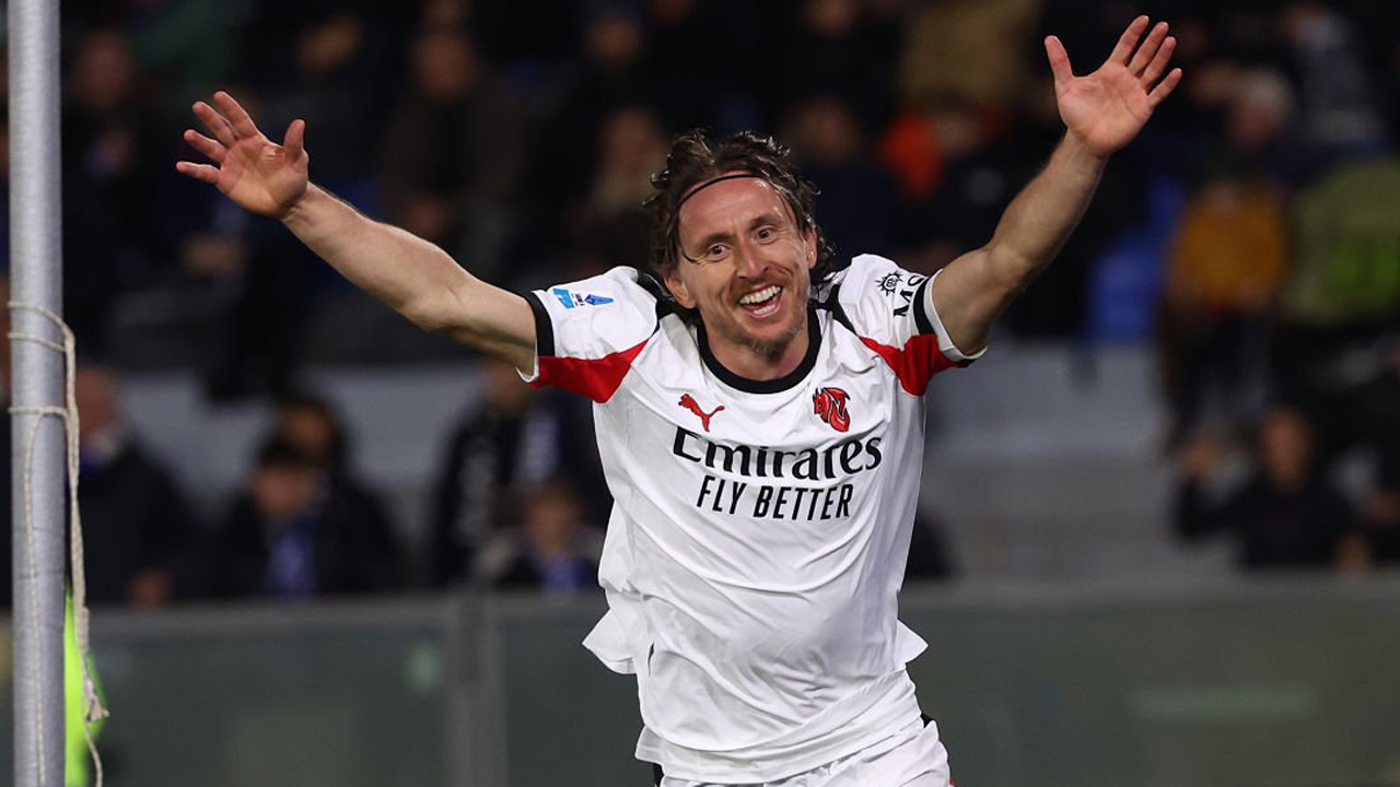 Luka Modric Puas Antar AC Milan Raih Kemenangan Penting atas Pisa