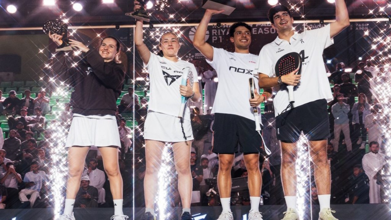 Arturo Coello dan Agustin Tapia Kampiun Premier Padel P1 Riyadh 2026