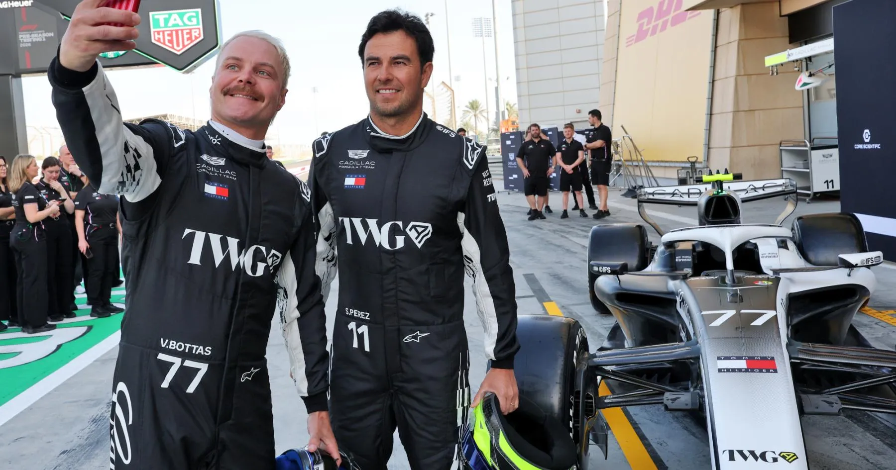 Cadillac Tertekan di Uji F1, Perez dan Bottas Bantu - sumber: (racingnews365)