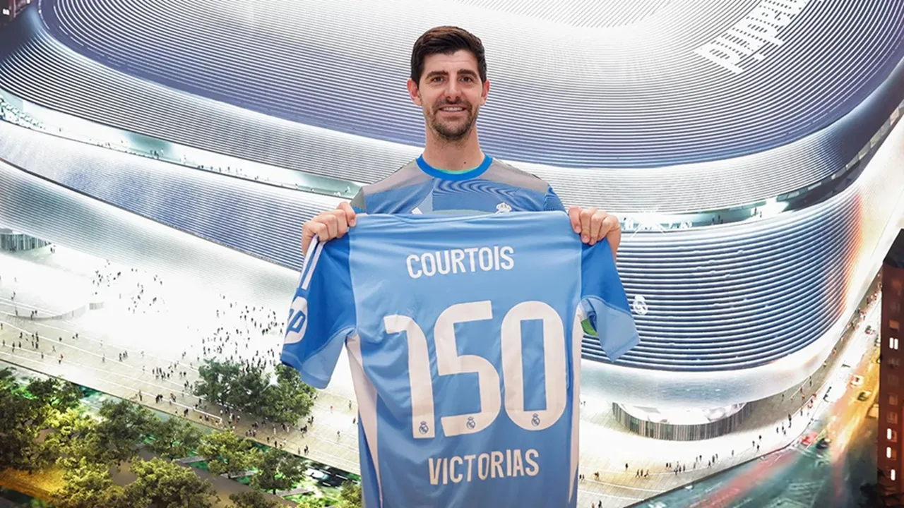 Courtois Girang Catat Rekor 150 Kemenangan Bersama Real Madrid