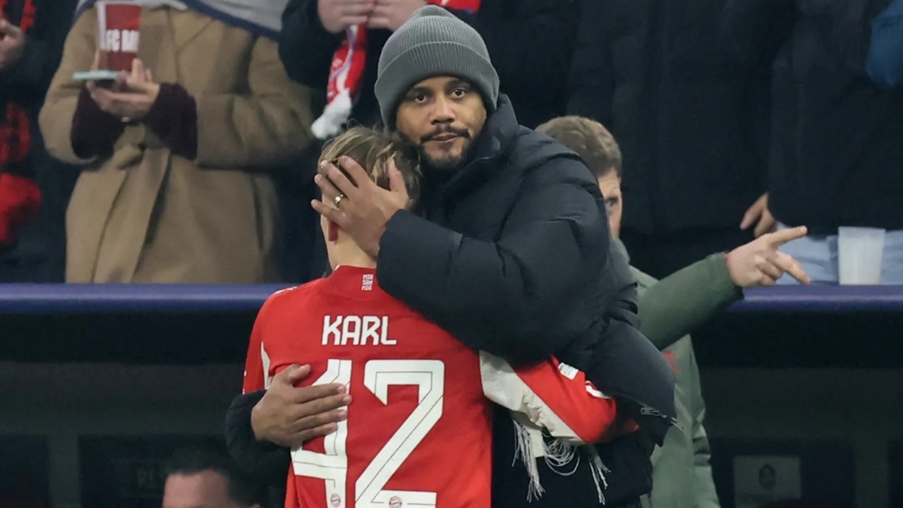 Demi Jaga Mental Pemain Muda, Kompany Tak Beri Tekanan pada Lennart Karl