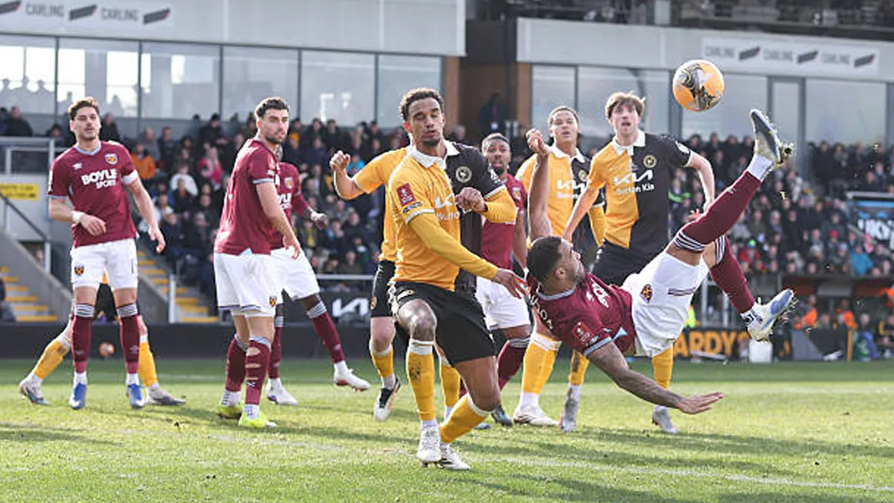 Hasil Pertandingan Piala FA: Burton Albion 0-1 West Ham United