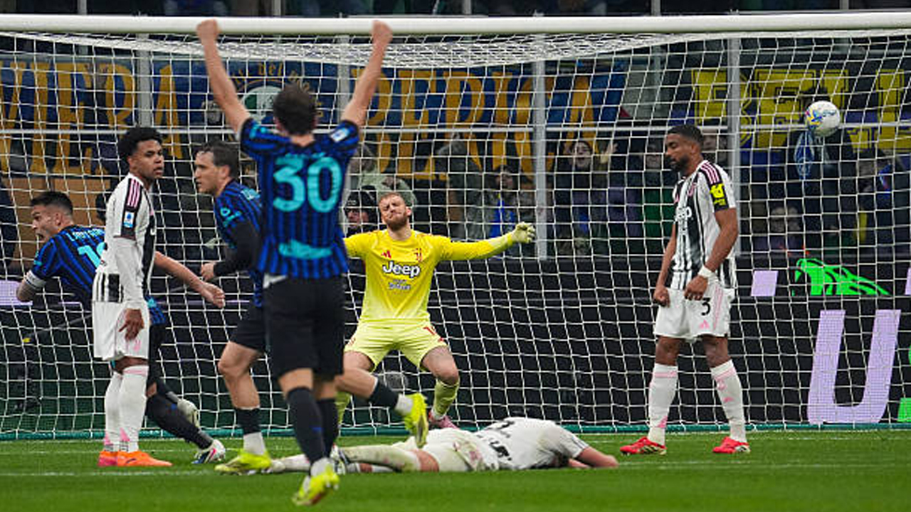 Hasil Pertandingan Serie A Italia: Inter Milan 3-2 Juventus