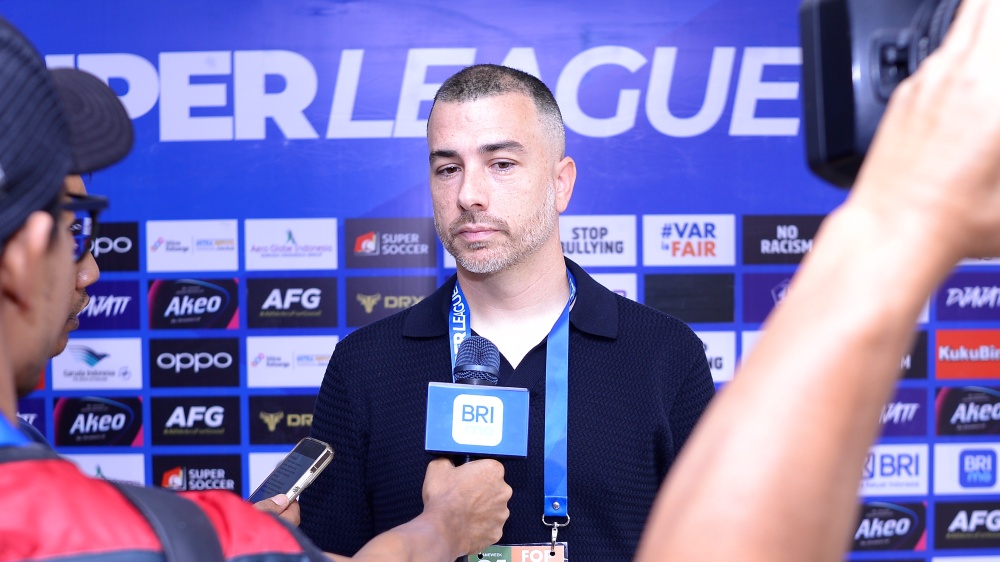 Reaksi Kecewa Marcos Reina Usai Persik Bermain Imbang Lawan PSIM