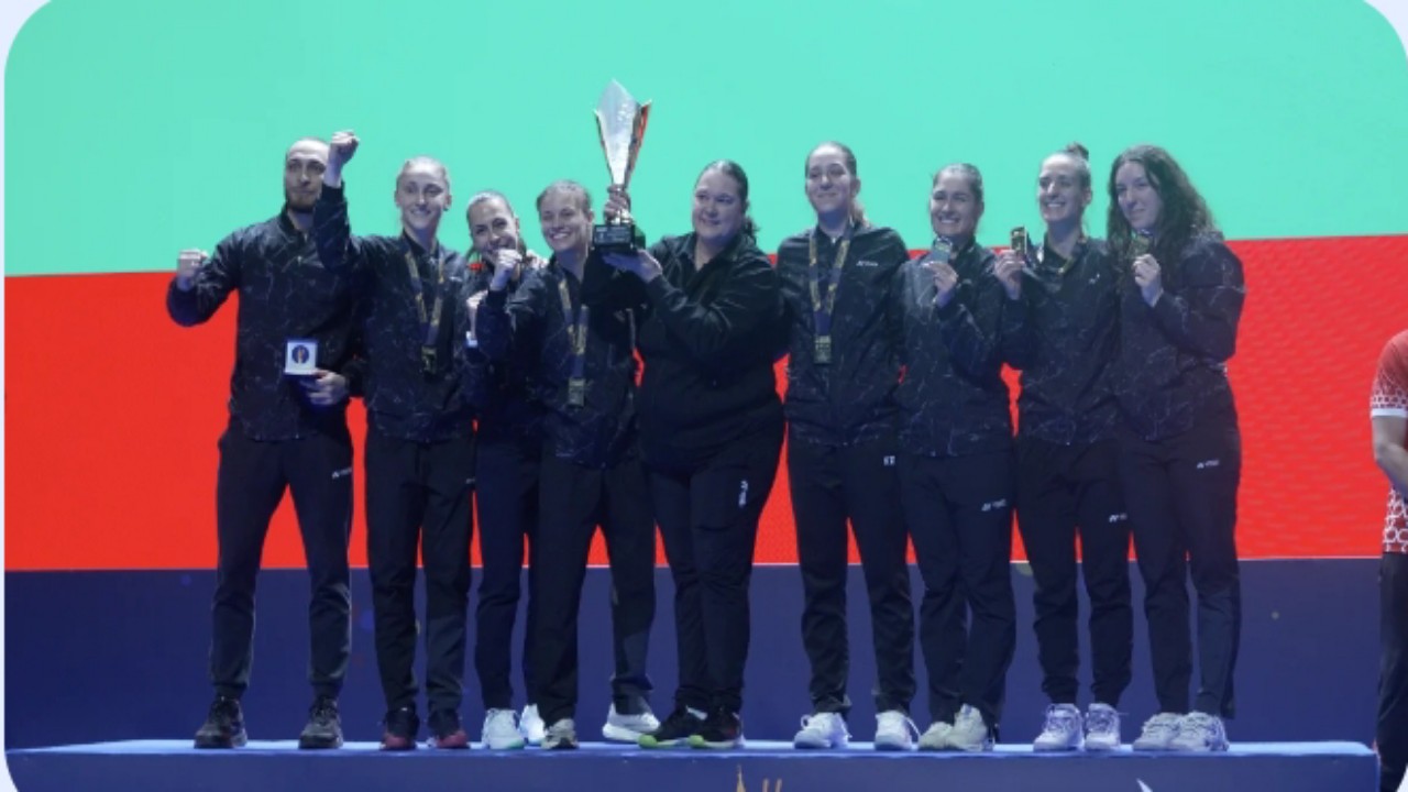 Sikat Denmark, Tim Putri Bulgaria Kampiun Kejuaraan Beregu Eropa 2026
