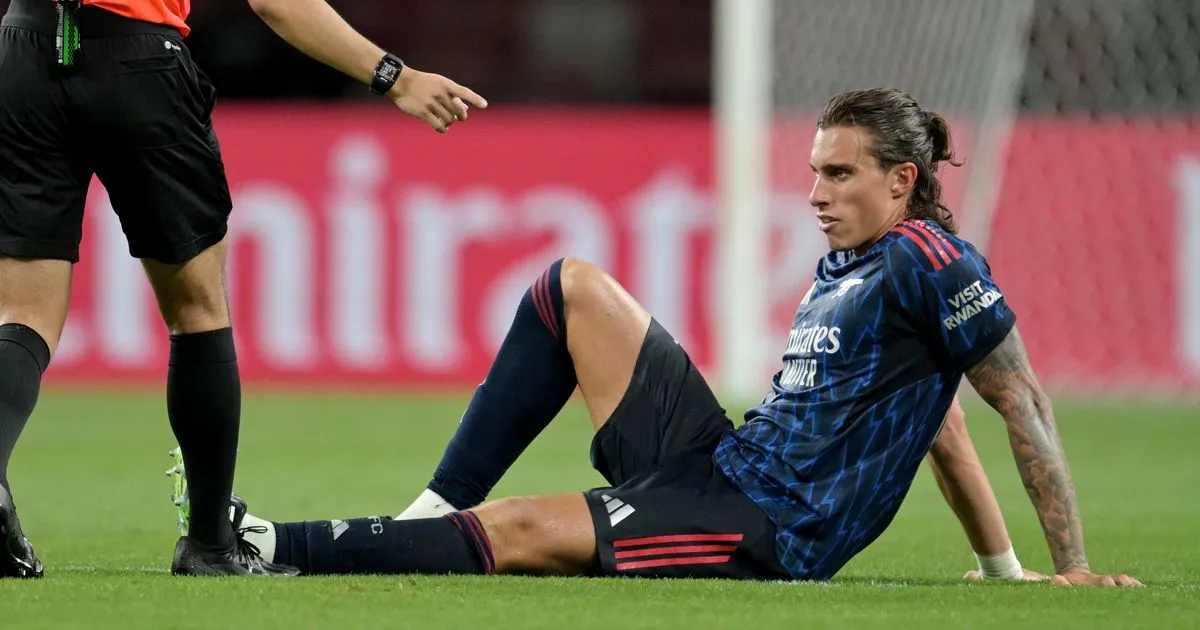 Cedera Riccardo Calafiori Picu Dilema Transfer Arsenal - sumber: (footballlondon)