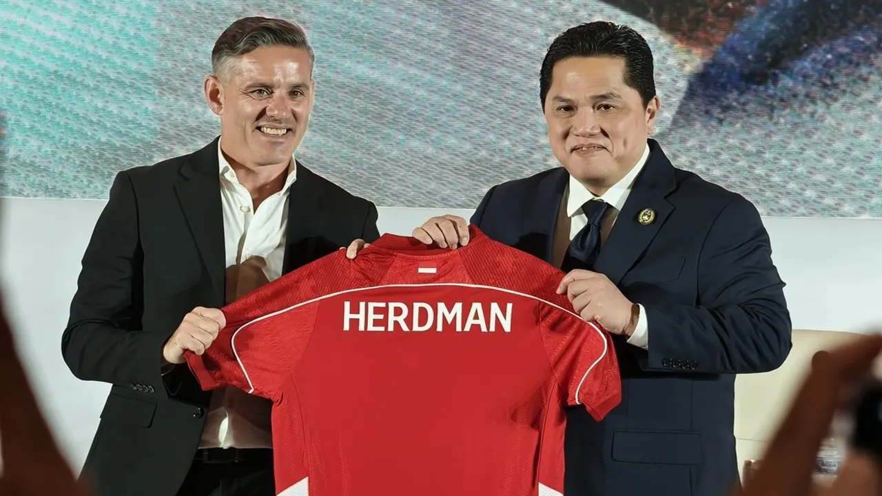 John Herdman Puji Peran Erick Thohir: Timnas Indonesia Punya Angin Positif