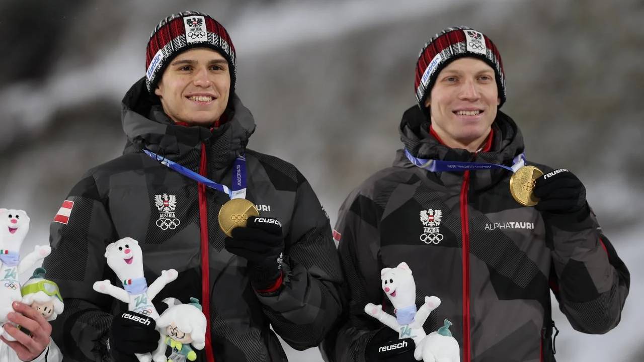 Austria Rebut Emas Perdana Super Team Ski Jumping Putra di Olimpiade 2026